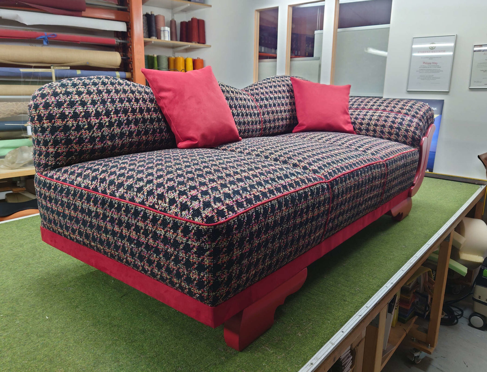 Tweed Couch von Création Wohnen 
